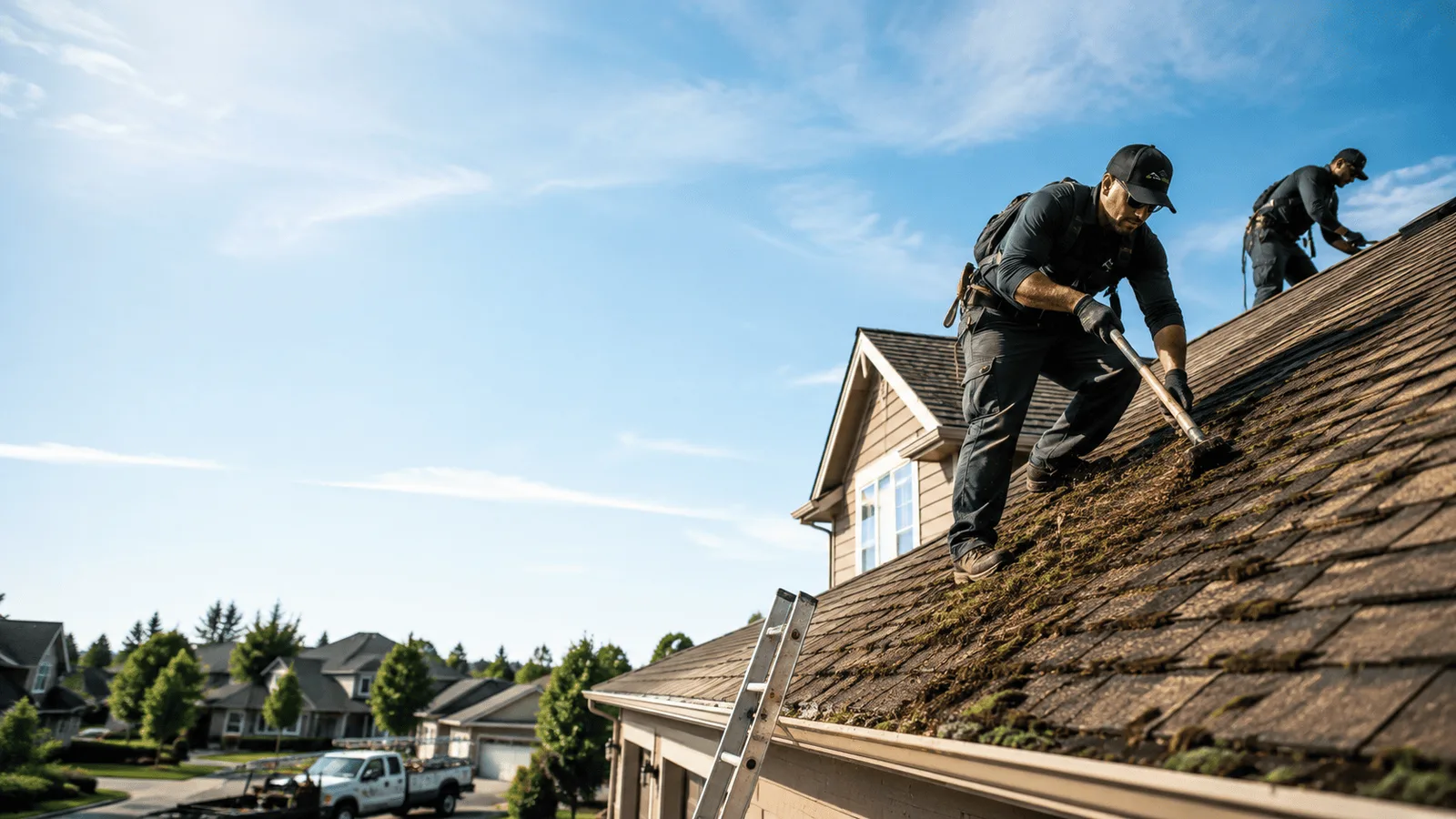 Roof Moss Removal in Meade, KS near me